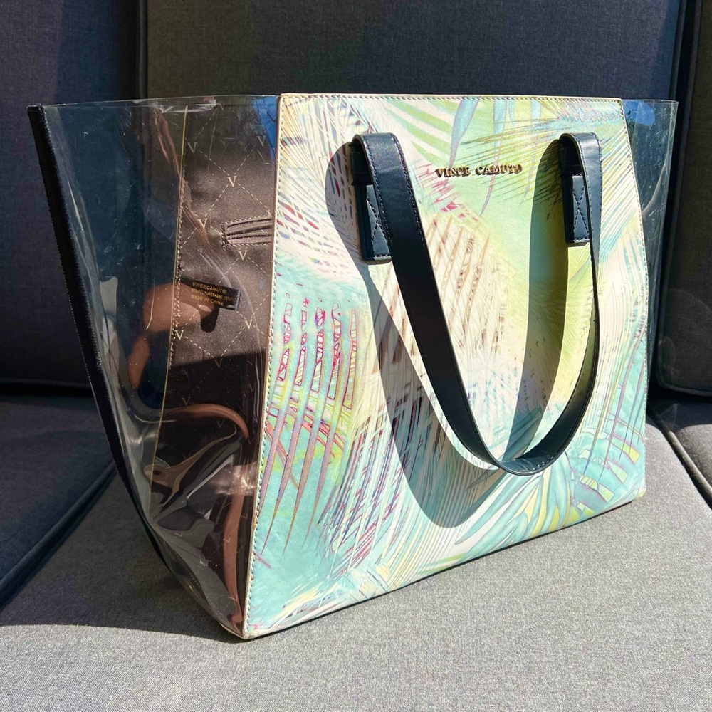 Vince Camuto Tropical Poolside Tote - Picture 2 of 8